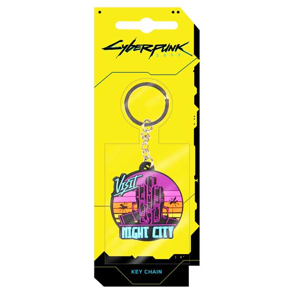 Klíčenka Cyberpunk 2077 Visit Night City (Good Loot)