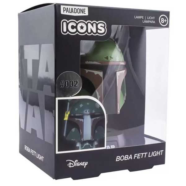 Lampa Icon Light Bobba Fett (Star Wars)