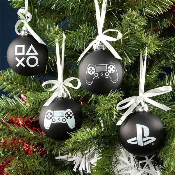 Vánoční výzdoba PlayStation