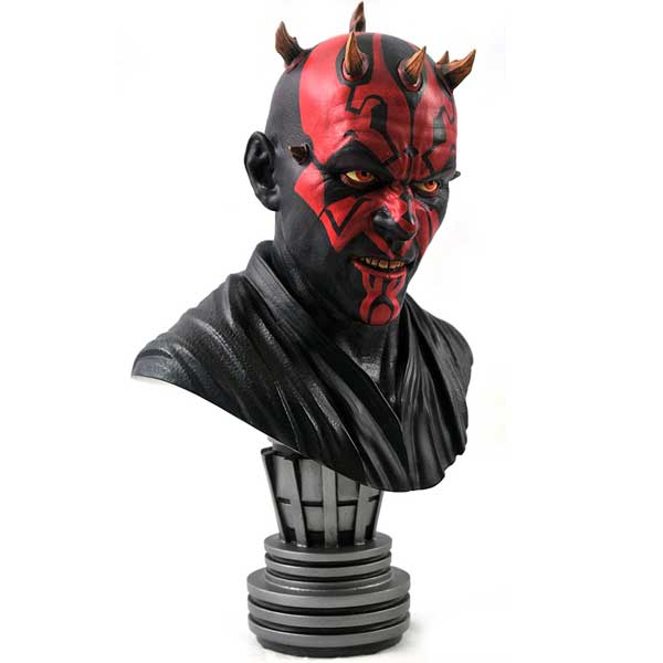 Busta Legends in 3D: Star Wars The Mandalorian Darth Maul 1/2 Scale Bust