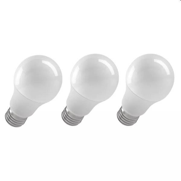 EMOS LED Žárovka Classic A60 10.5W E27, teplá bílá - 3ks EMOS LED Žárovka Classic A60 10.5W E27, teplá bílá - 3ks