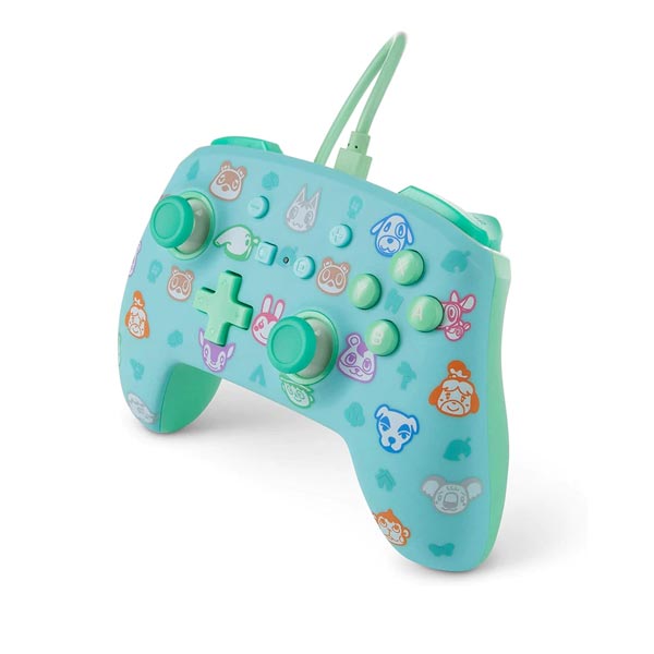 Kabelový ovladač PowerA Enhanced pro Nintendo Switch, Animal Crossing New Horizons Kabelový ovladač PowerA Enhanced pro Nintendo Switch, Animal Crossing New Horizons