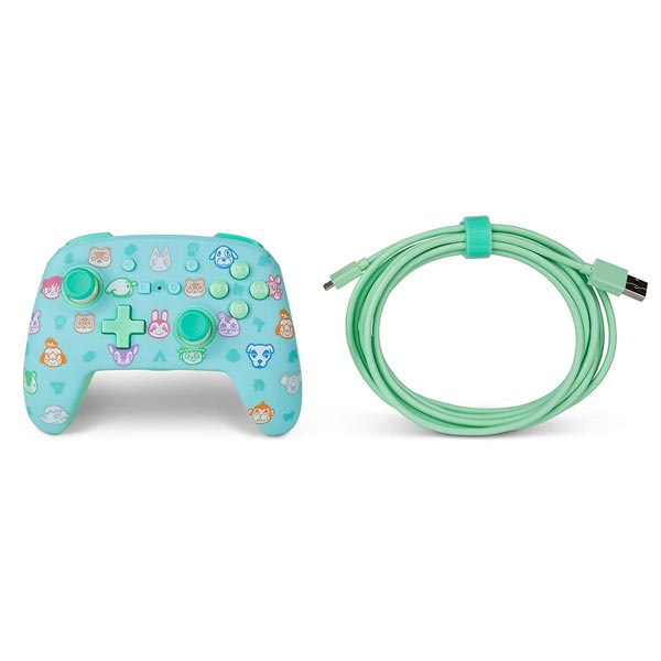 Kabelový ovladač PowerA Enhanced pro Nintendo Switch, Animal Crossing New Horizons Kabelový ovladač PowerA Enhanced pro Nintendo Switch, Animal Crossing New Horizons