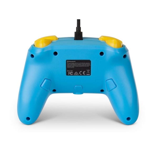 Kabelový ovladač PowerA Enhanced pro Nintendo Switch, Pikachu Electric Fade