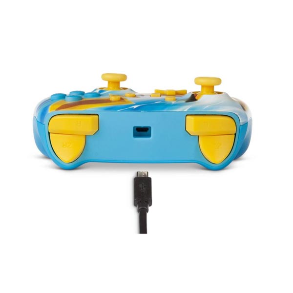 Kabelový ovladač PowerA Enhanced pro Nintendo Switch, Pikachu Electric Fade