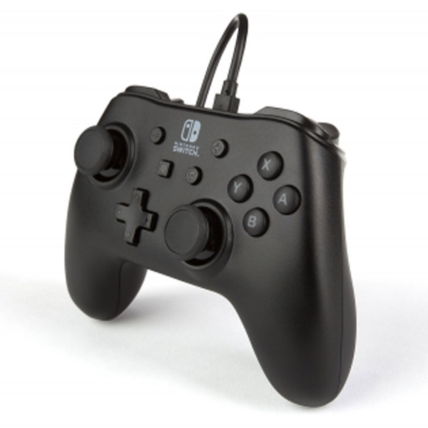 Kabelový ovladač PowerA pro Nintendo Switch, Matte Black Kabelový ovladač PowerA pro Nintendo Switch, Matte Black
