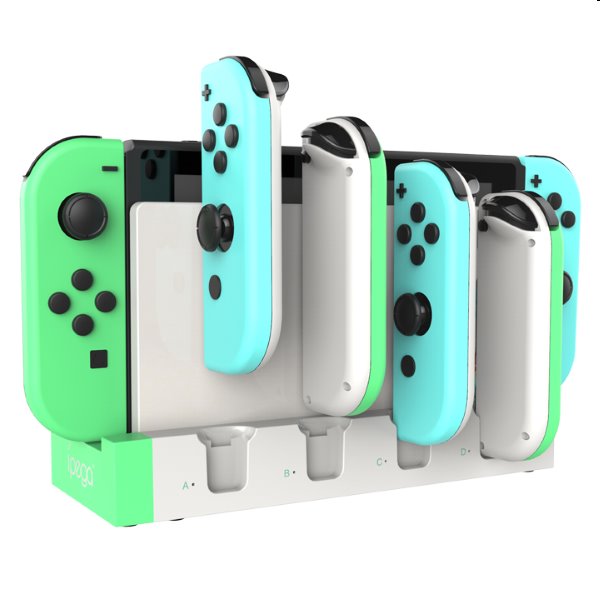 Nabíjacia stanice iPega 9186A pro Nintendo Switch Joy-con, white Nabíjacia stanice iPega 9186A pro Nintendo Switch Joy-con, white