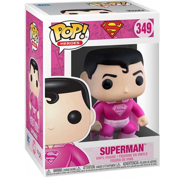 POP! Heroes: Superman Breast Cancer Awareness (DC) POP! Heroes: Superman Breast Cancer Awareness (DC)