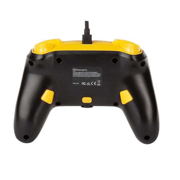 PowerA Enhanced Wired Controller for Nintendo Switch, Lightning Pikachu PowerA Enhanced Wired Controller for Nintendo Switch, Lightning Pikachu
