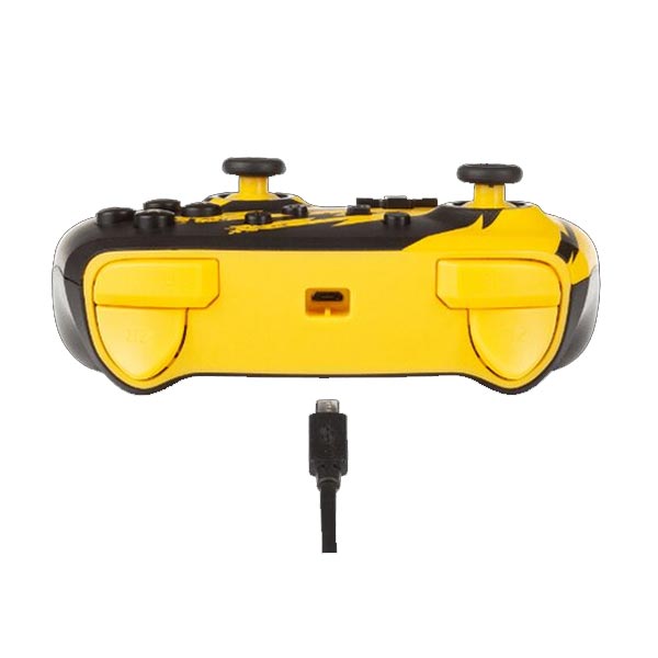 PowerA Enhanced Wired Controller for Nintendo Switch, Lightning Pikachu PowerA Enhanced Wired Controller for Nintendo Switch, Lightning Pikachu
