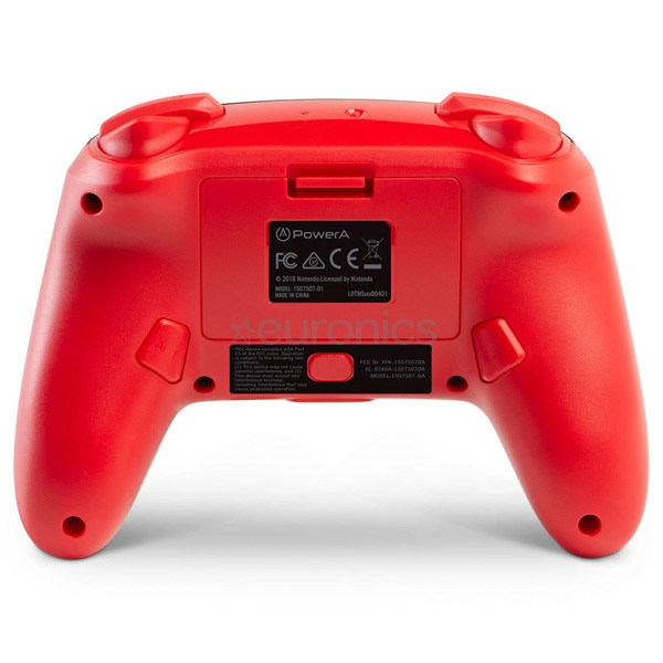 PowerA Enhanced Wireless Controller for Nintendo Switch, black/red