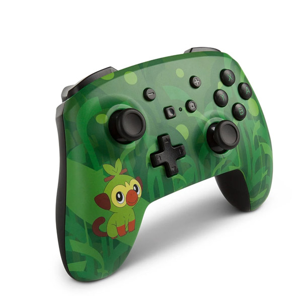 PowerA Enhanced Wireless Controller - Pokemon Grookey for Nintendo Switch PowerA Enhanced Wireless Controller - Pokemon Grookey for Nintendo Switch