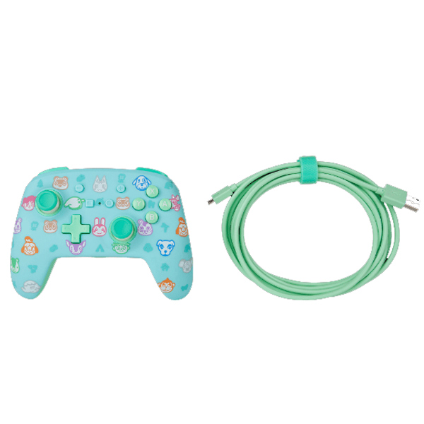 Kabelový ovladač PowerA Enhanced pro Nintendo Switch, Animal Crossing New Horizons Kabelový ovladač PowerA Enhanced pro Nintendo Switch, Animal Crossing New Horizons