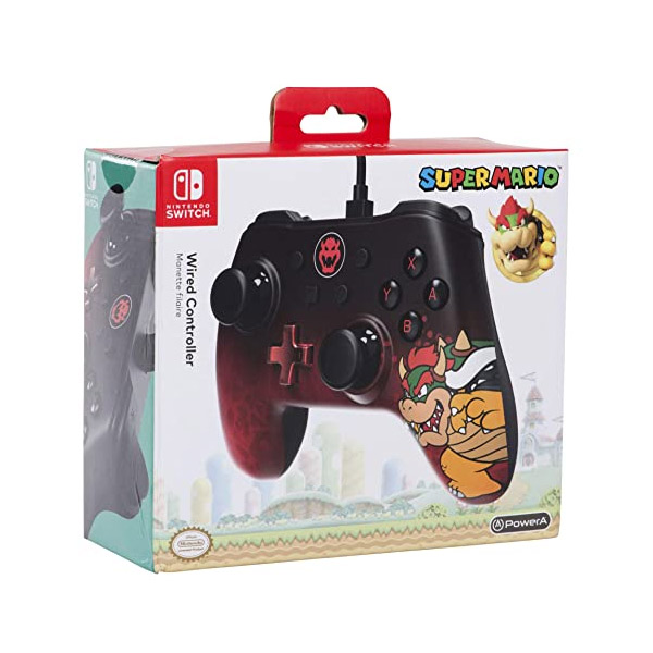 PowerA Wired Controller - Bowser for Nintendo Switch