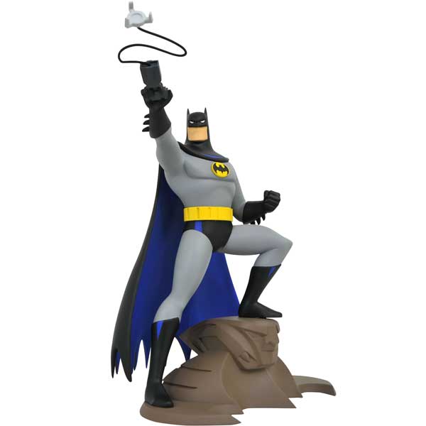 Figurka DC Comic Gallery Batman The Animated Series: Grappling Gun Batman PVC Diorama