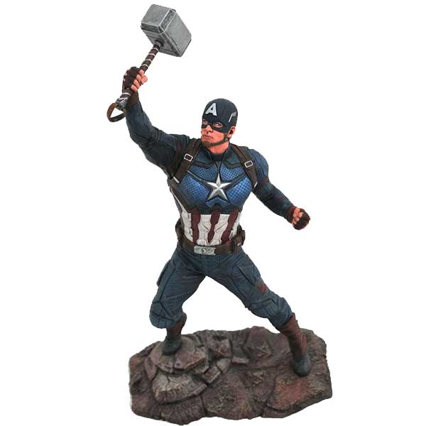 Figurka Marvel Movie Gallery Avengers: Endgame Captain America PVC Diorama