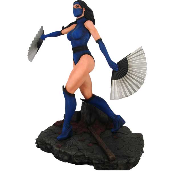 Figurka Mortal Kombat Gallery Kitana PVC Diorama