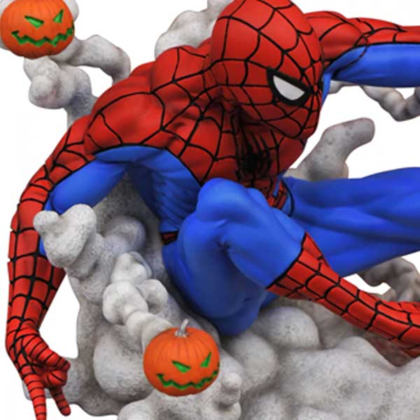 Figurka Spider Man (Pumpkin Bombs) Gallery Diorama