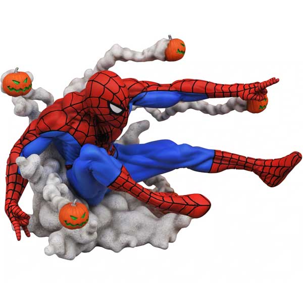 Figurka Spider Man (Pumpkin Bombs) Gallery Diorama