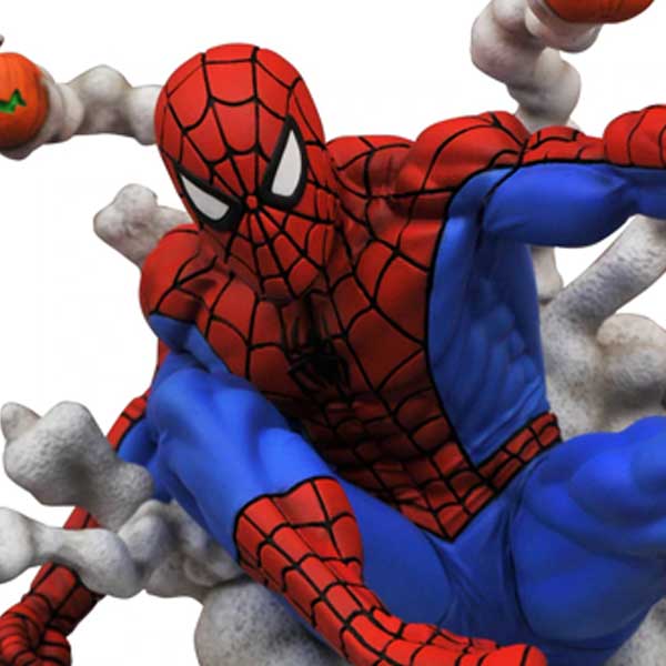 Figurka Spider Man (Pumpkin Bombs) Gallery Diorama