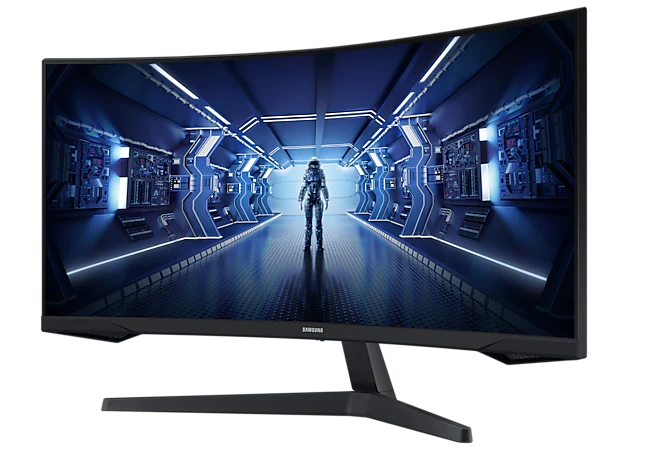 Herní Monitor Samsung Odyssey G5, 34" (LC34G55TWWRXEN)