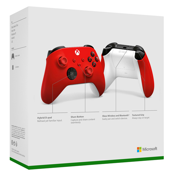 Microsoft Xbox Wireless Controller, pulse red