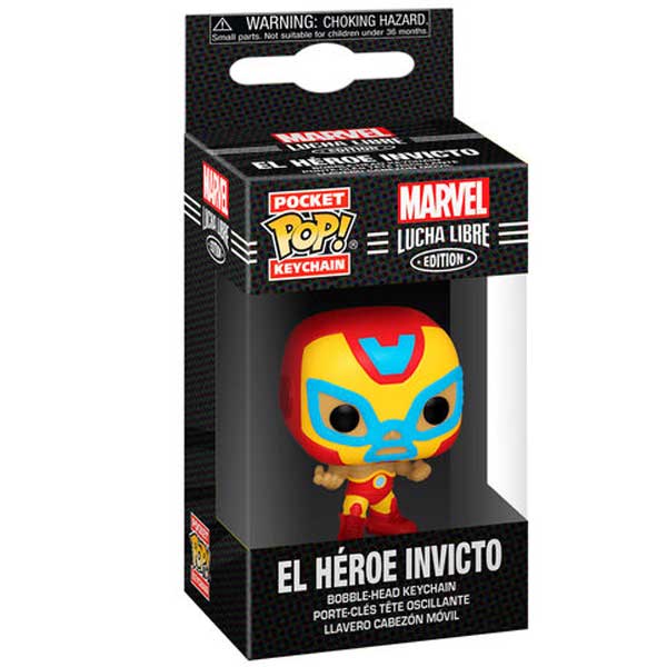 POP! Klíčenka Luchadores Iron Man (Marvel)