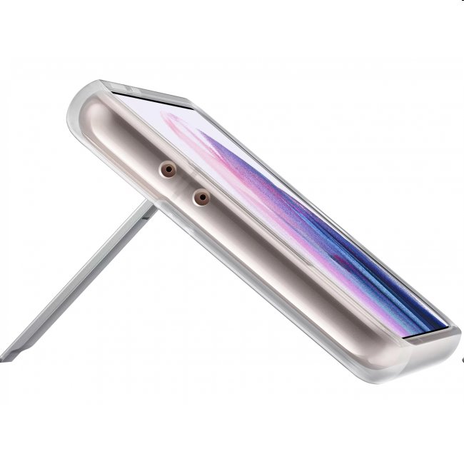 Pouzdro Clear Standing Cover pro Samsung Galaxy S21 Plus, transparent Pouzdro Clear Standing Cover pro Samsung Galaxy S21 Plus, transparent