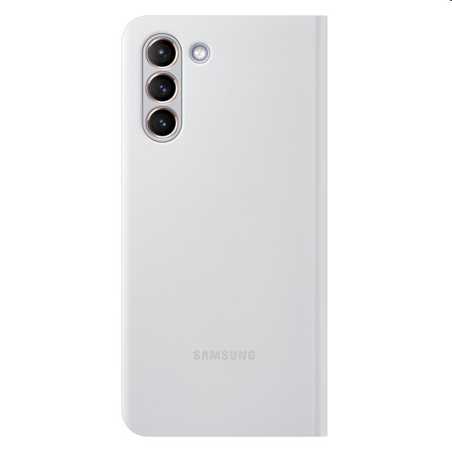 Pouzdro LED View Cover pro Samsung Galaxy S21 Plus - G996B, light gray (EF-NG996P) Pouzdro LED View Cover pro Samsung Galaxy S21 Plus - G996B, light gray (EF-NG996P)