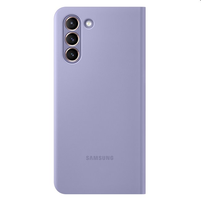 Pouzdro LED View Cover pro Samsung Galaxy S21 Plus - G996B, violet (EF-NG996P) Pouzdro LED View Cover pro Samsung Galaxy S21 Plus - G996B, violet (EF-NG996P)