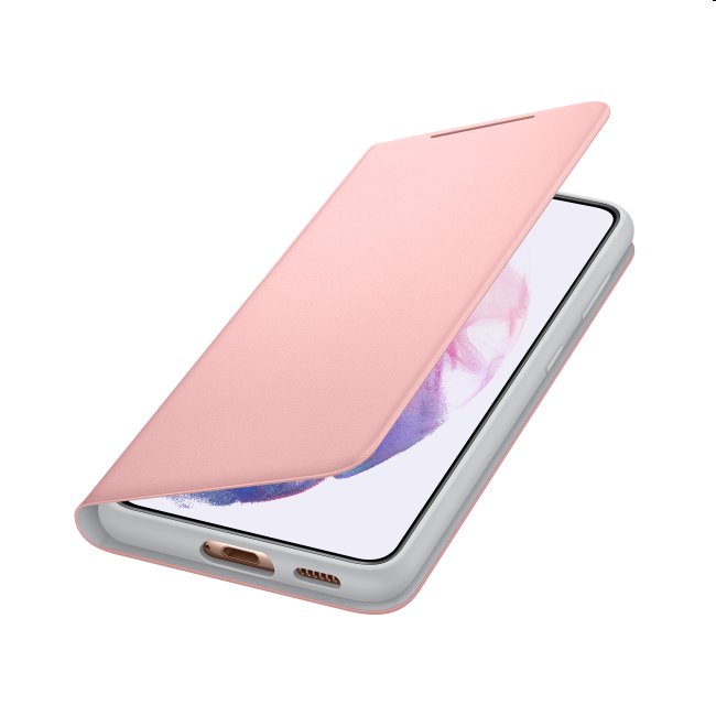 Pouzdro LED View Cover pro Samsung Galaxy S21 Plus, pink Pouzdro LED View Cover pro Samsung Galaxy S21 Plus, pink