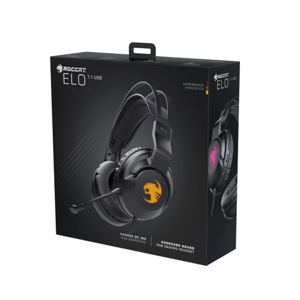 Roccat ELO 7.1 USB, headset s priestorovým zvukom Roccat ELO 7.1 USB, headset s priestorovým zvukom