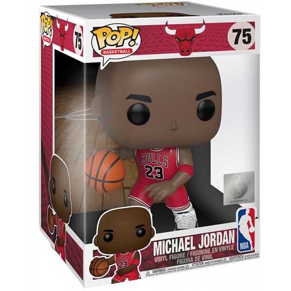 POP! Basketball: Michael Jordan Red Jersey Chigaco Bulls (NBA) 25 cm