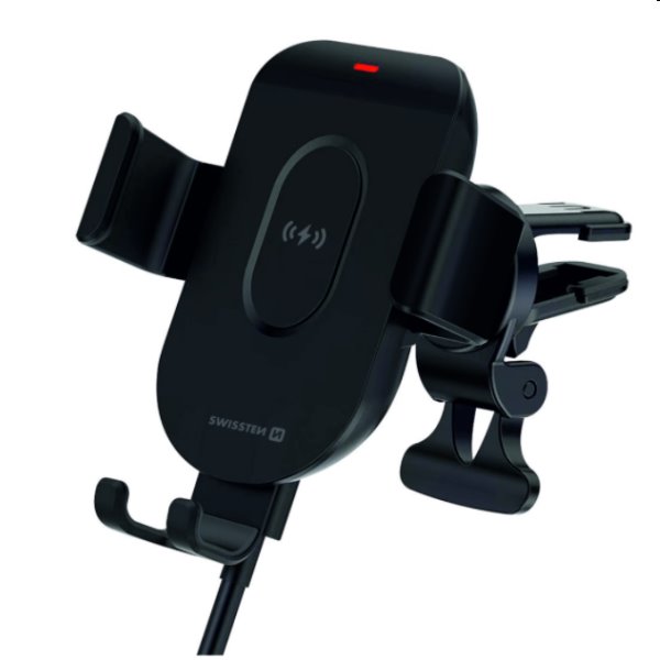 Swissten držák do ventilace auta s bezdrátovým nabíjením S-Grip GW1-AV5 Swissten držák do ventilace auta s bezdrátovým nabíjením S-Grip GW1-AV5