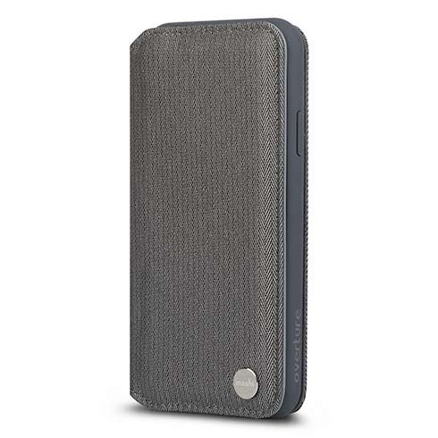 Moshi pouzdro Overture pro iPhone XS Max, herringbone gray Moshi pouzdro Overture pro iPhone XS Max, herringbone gray