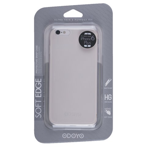 Odoyo kryt Soft Edge pro iPhone 6/6s, jelly clear Odoyo kryt Soft Edge pro iPhone 6/6s, jelly clear