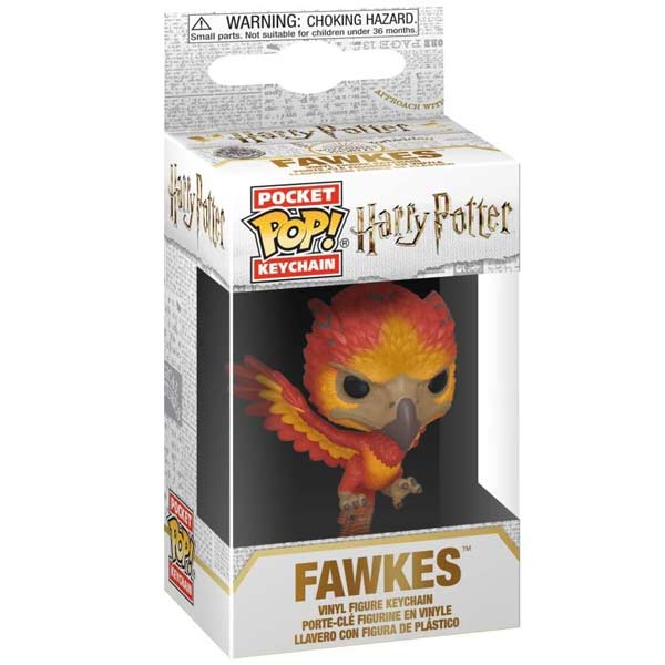 POP! Klíčenka Fawkes (Harry Potter)