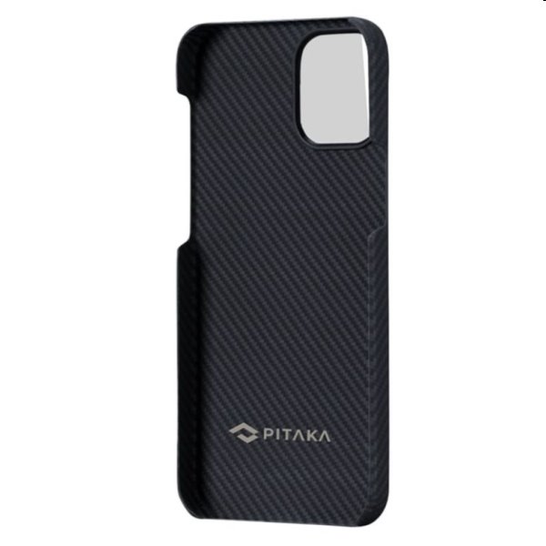Pouzdro Pitaka Air z aramidových vláken pro iPhone 12 Pro Max, černé/šedé Pouzdro Pitaka Air z aramidových vláken pro iPhone 12 Pro Max, černé/šedé