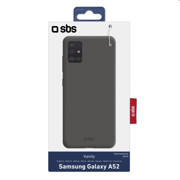 Pouzdro SBS Vanity pro Samsung Galaxy A52 - A525F / A52s 5G, černé