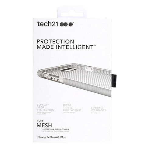 Tech21 Evo Mesh Case iPhone 6/6s Plus, clear/grey Tech21 Evo Mesh Case iPhone 6/6s Plus, clear/grey