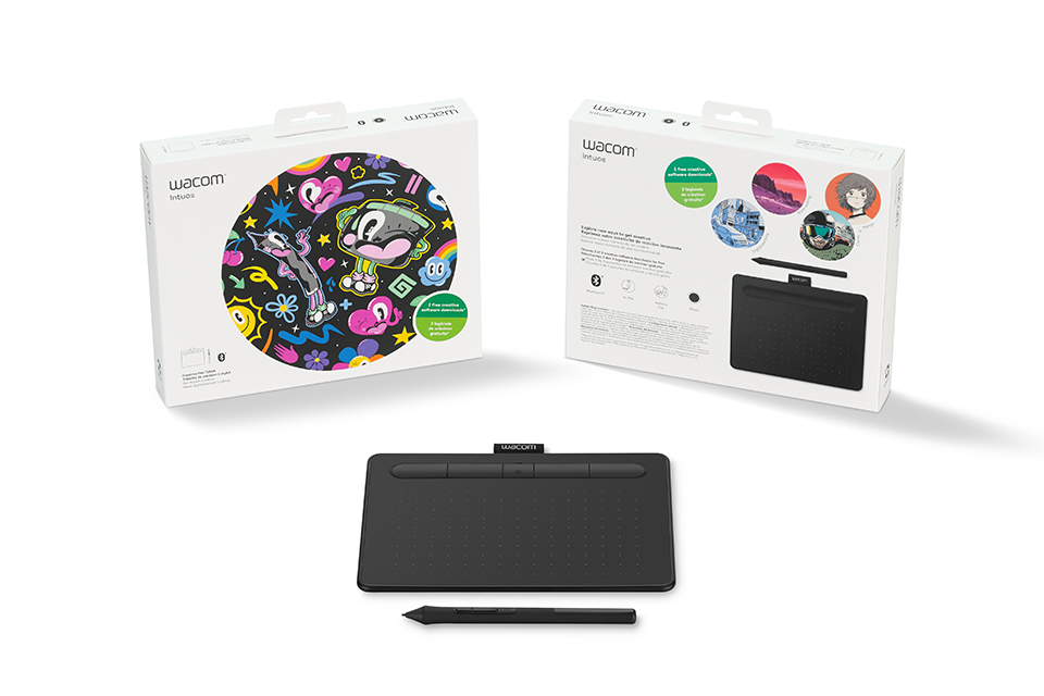 Grafický tablet Wacom Intuos S Bluetooth, černý Grafický tablet Wacom Intuos S Bluetooth, černý