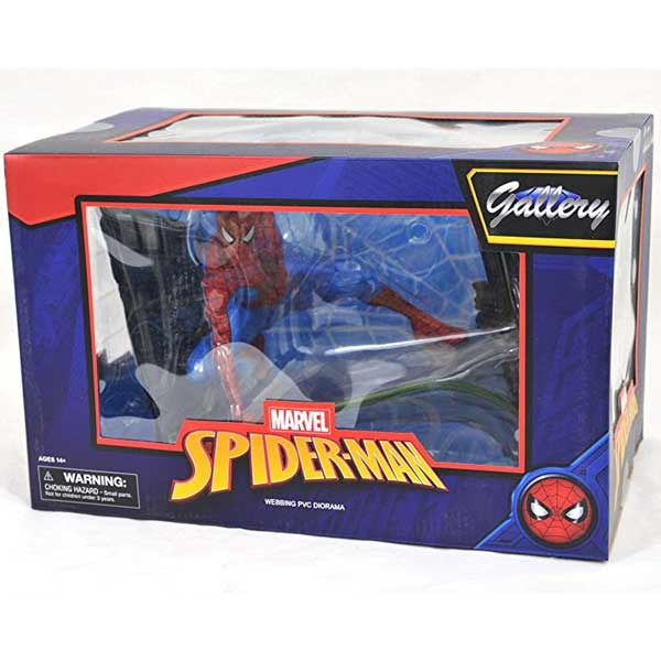 Figurka Spider Man Comic Webbing Diorama (Marvel)