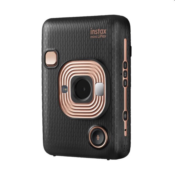 Fotoaparát Fujifilm Instax Mini LiPlay, černý