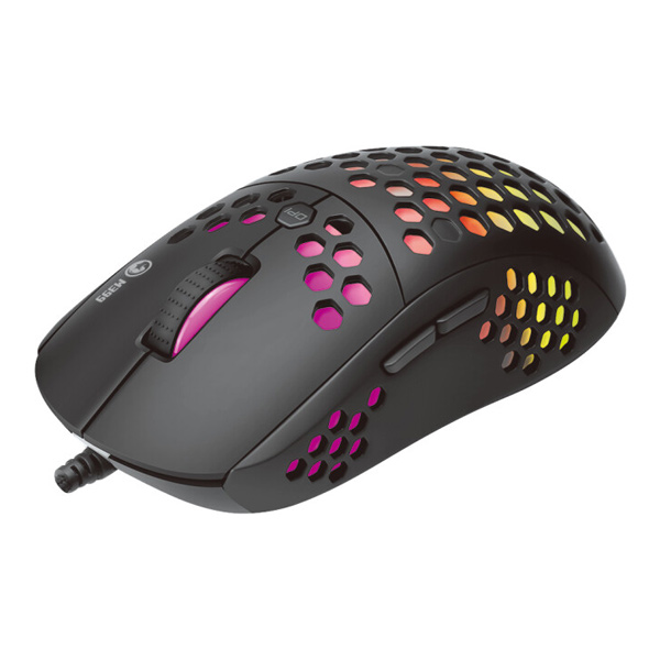Marvo Myš M399, 6400DPI, optická, 6tl., 1 koliesko, drôtová USB, černá, herná, podsvietená Marvo Myš M399, 6400DPI, optická, 6tl., 1 koliesko, drôtová USB, černá, herná, podsvietená