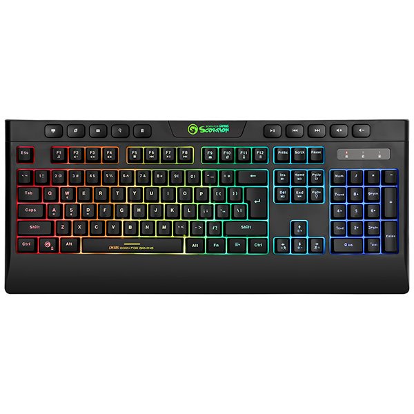 Marvo CM305, RGB sada klávesnice s herní myší a sluchátkami, CZ/SK, herní, membránová typ drátová (USB), černá, RGB Marvo CM305, RGB sada klávesnice s herní myší a sluchátkami, CZ/SK, herní, membránová typ drátová (USB), černá, RGB