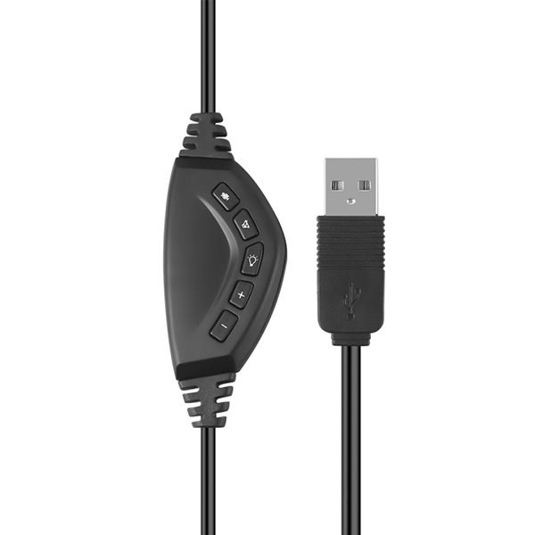 Marvo HG9022, sluchátka s mikrofonem, ovládání hlasitosti, černo-červená, LED, podsvícená typ 7.1 USB Marvo HG9022, sluchátka s mikrofonem, ovládání hlasitosti, černo-červená, LED, podsvícená typ 7.1 USB