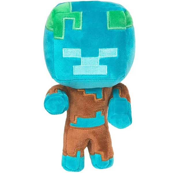 Plyšák Happy Explorer Drowned (Minecraft)