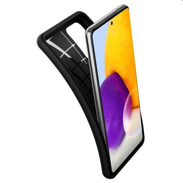 Pouzdro Spigen Core Armor pro Samsung Galaxy A72 - A725F, černé Pouzdro Spigen Core Armor pro Samsung Galaxy A72 - A725F, černé