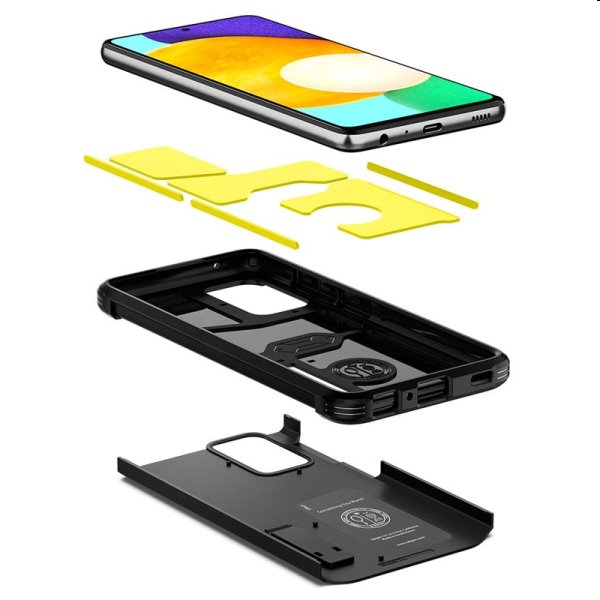 Pouzdro Spigen Tough Armor pro Samsung Galaxy A52 - A525F / A52s 5G, černé Pouzdro Spigen Tough Armor pro Samsung Galaxy A52 - A525F / A52s 5G, černé