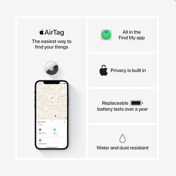 Apple AirTag (1 ks)